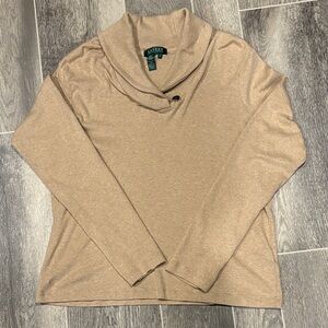 Lauren Ralph Lauren Tan Women's Sweater